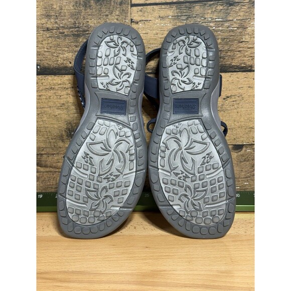 Skechers Memory Foam Reggae Slim Stretch Appeal Strappy Sandals Blue Womens 9 - Picture 10 of 11